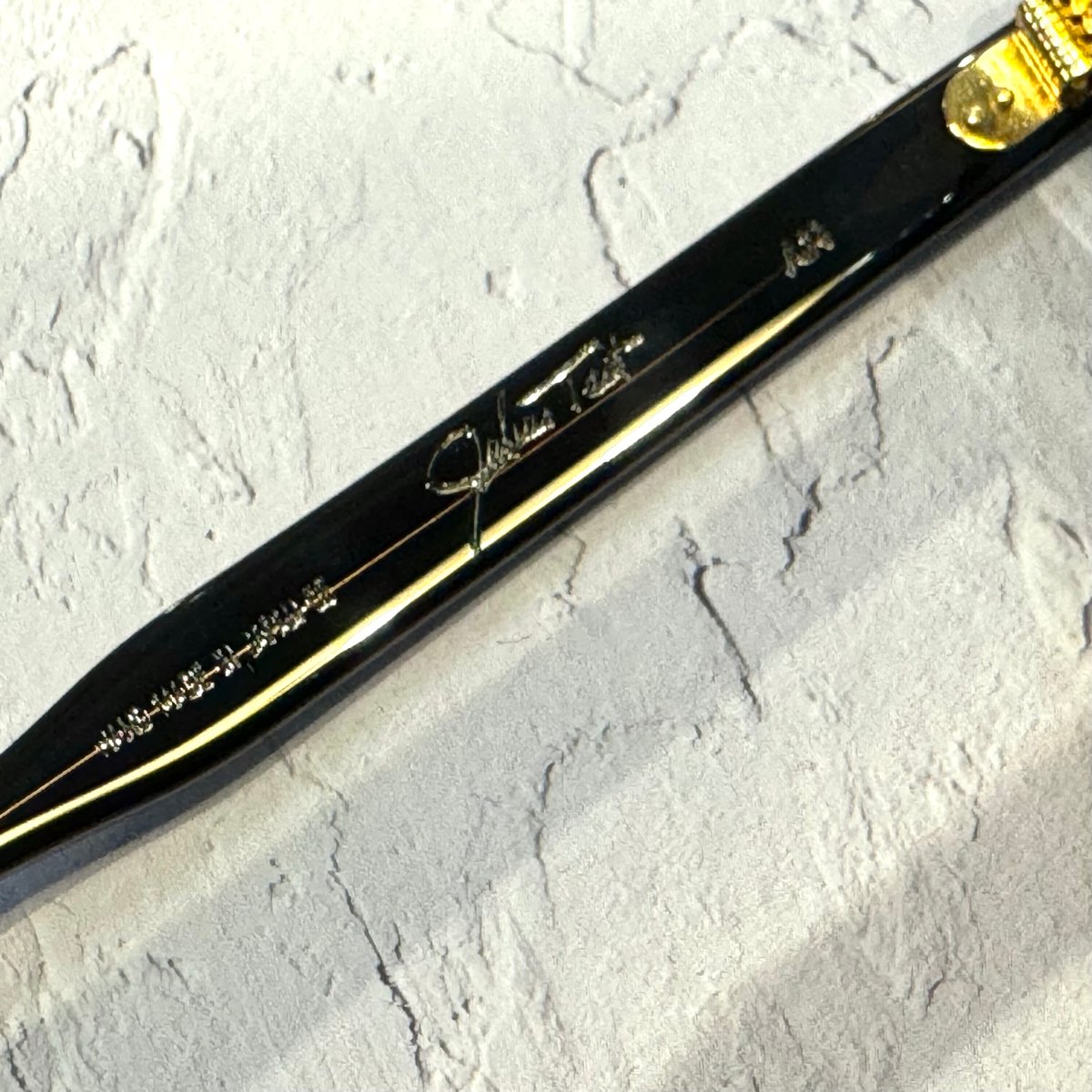 【未使用品】JULIUS TART OPTICAL AR GOLD-BLACK JULIUS TART OPTICAL AR GOLD-BLACK 限定