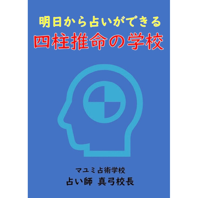 冊子A4版】青本「明日から占いができる四柱推命の学校」 | ✨ワクワク