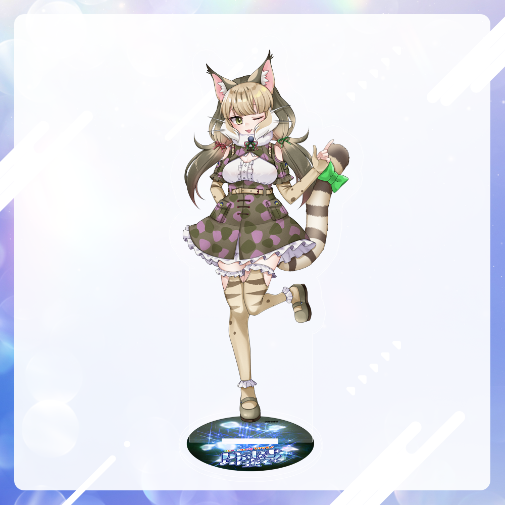 けものフレンズV LIVE はろーじゃぱん アクリルブロック ジャングルキャット けものフレンズV LIVE はろーじゃぱん アクリルブロック