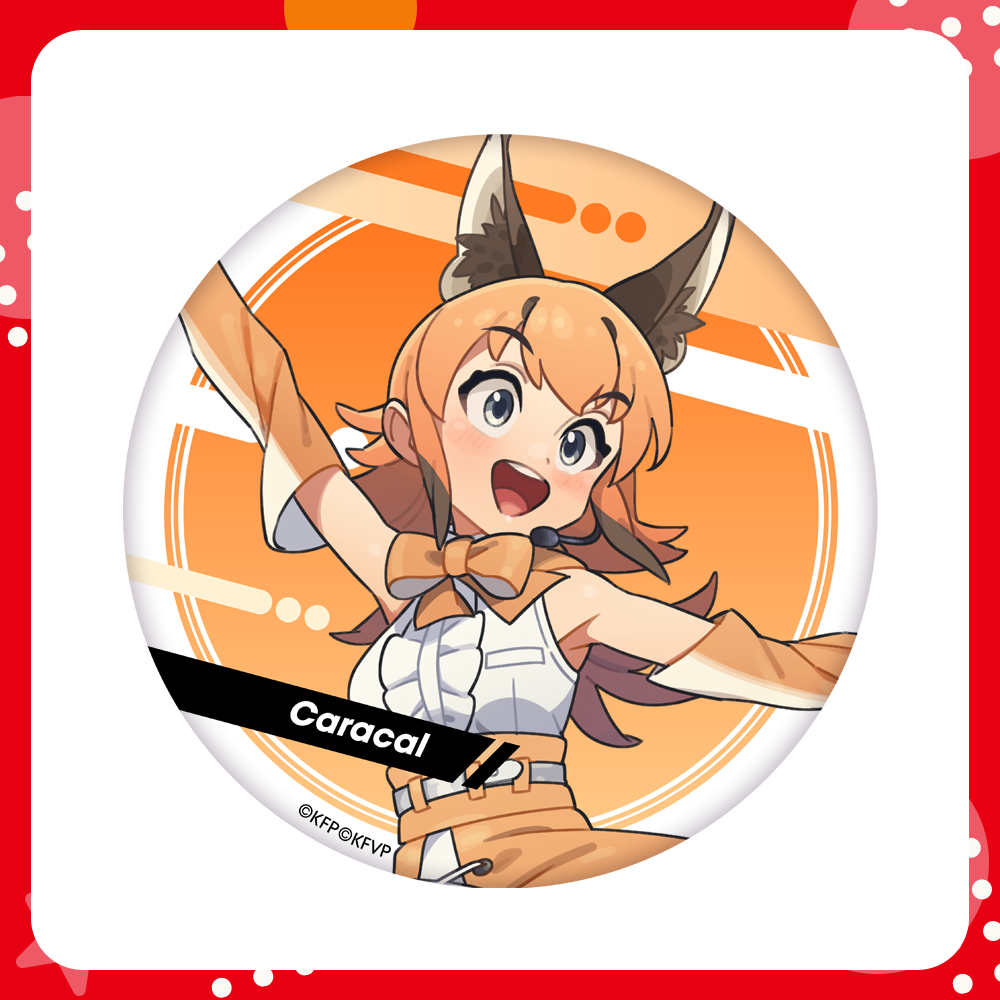けものフレンズV LIVE はろーじゃぱん 缶バッジ 2種セット ウサギコウモリ けものフレンズV LIVE♪ はろー じゃぱん！】缶バッジ