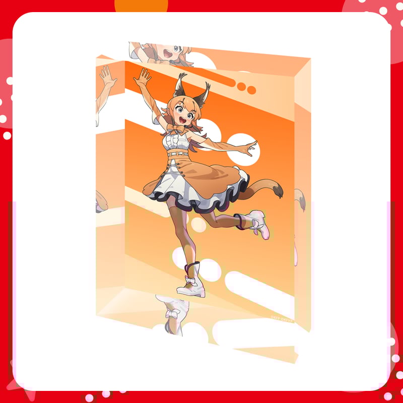 けものフレンズV LIVE はろーじゃぱん アクリルブロック ウサギコウモリ けものフレンズV LIVE♪ はろー じゃぱん！】アクリルブロック