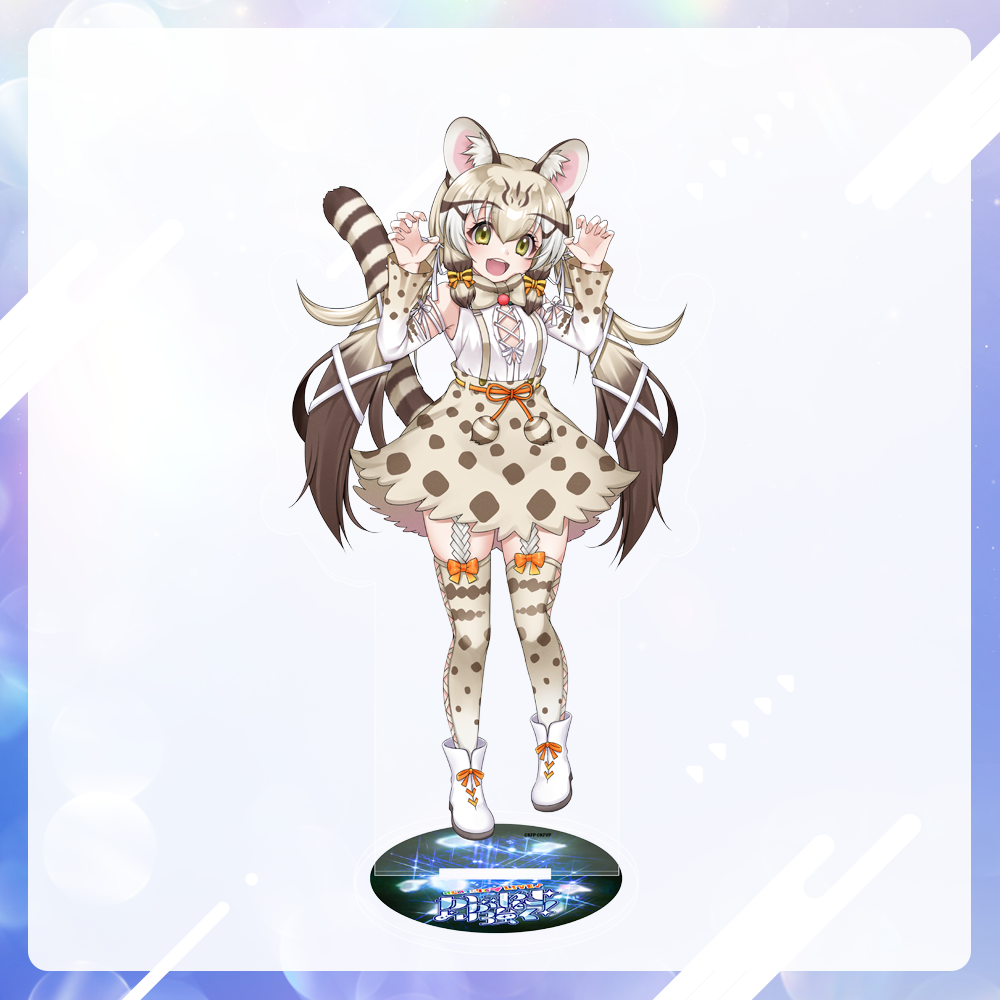 けものフレンズV LIVE はろーじゃぱん アクリルブロック ジョフロイネコ けものフレンズV LIVE♪ はろー じゃぱん！】アクリルブロック