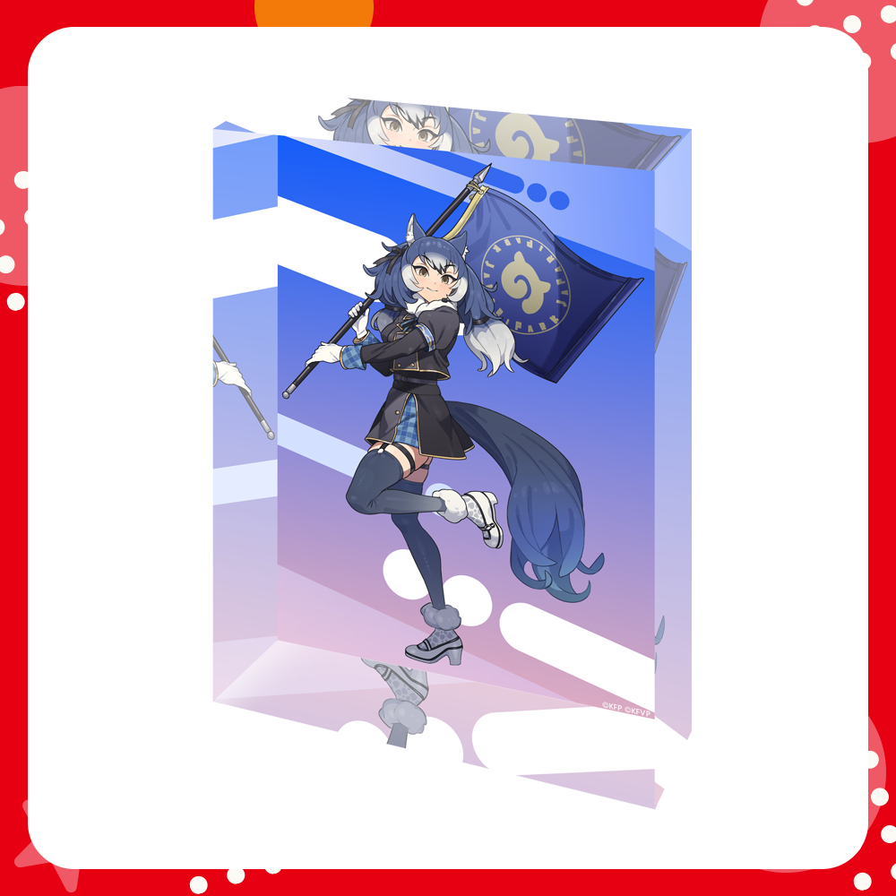 けものフレンズV LIVE はろーじゃぱん アクリルブロック ダイアウルフ けものフレンズV LIVE♪ はろー じゃぱん！】アクリルブロック
