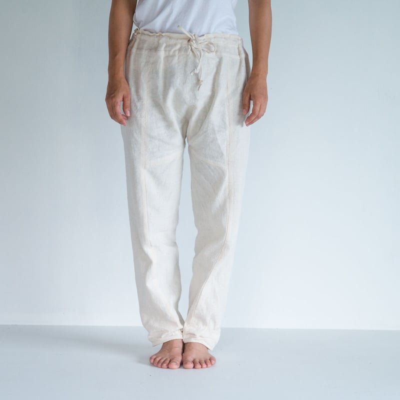 レンテンパンツ / 生成り | SAN Laohandicraft 