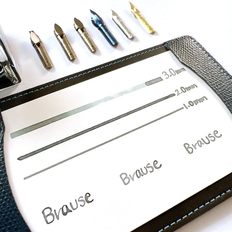 Brause カリグラフィー ライティング ペンホルダーセット BRAUZE ブラウゼ カリグラフィー＆ライティングセット HB137B
