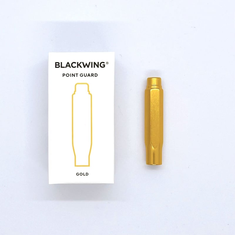 BLACK WING】黒金 旧ロゴ鉛筆・ポイントガード3色・シャープナー BLACK