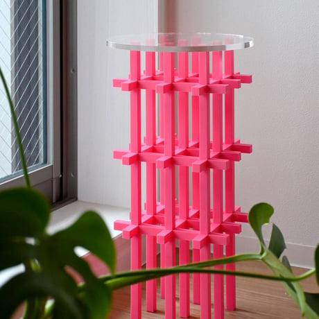 CALF TABLE HIGH（PINK / GREEN）