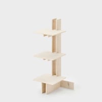 PLYWOOD TOWER SHELF  S3段カク