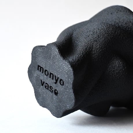 monyo vase（ BLACK / STONE ）