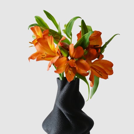 monyo vase（ BLACK / STONE ）