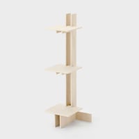 PLYWOOD TOWER SHELF  L3段カク