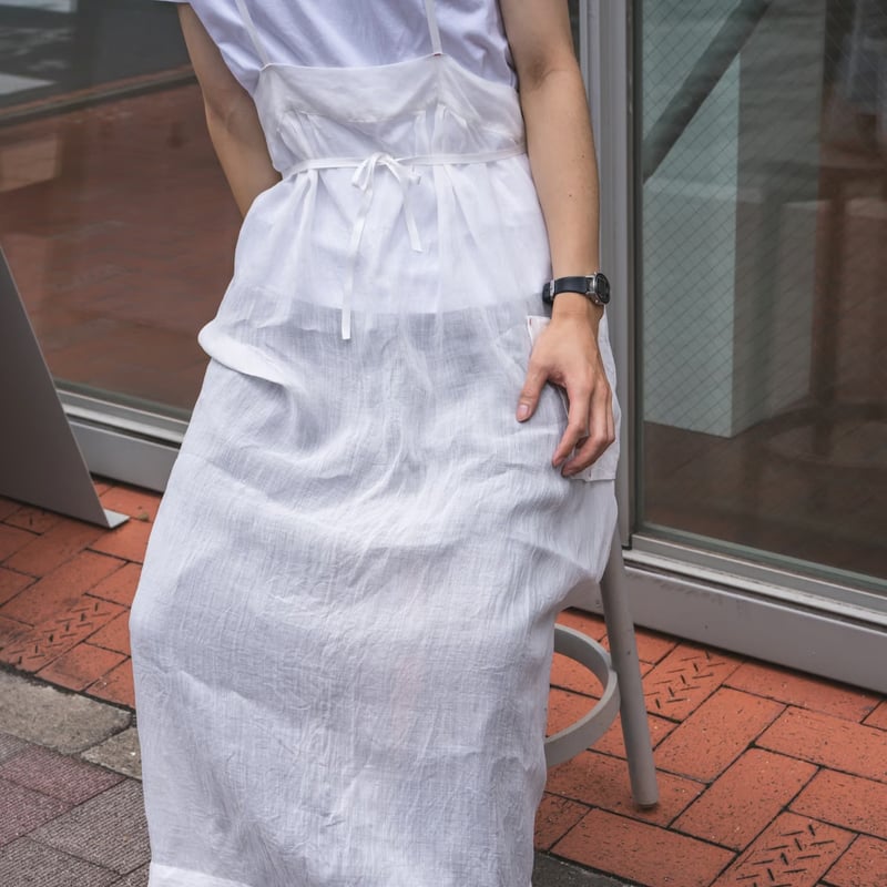 gather/エプロンドレス gatherエプロン | gather