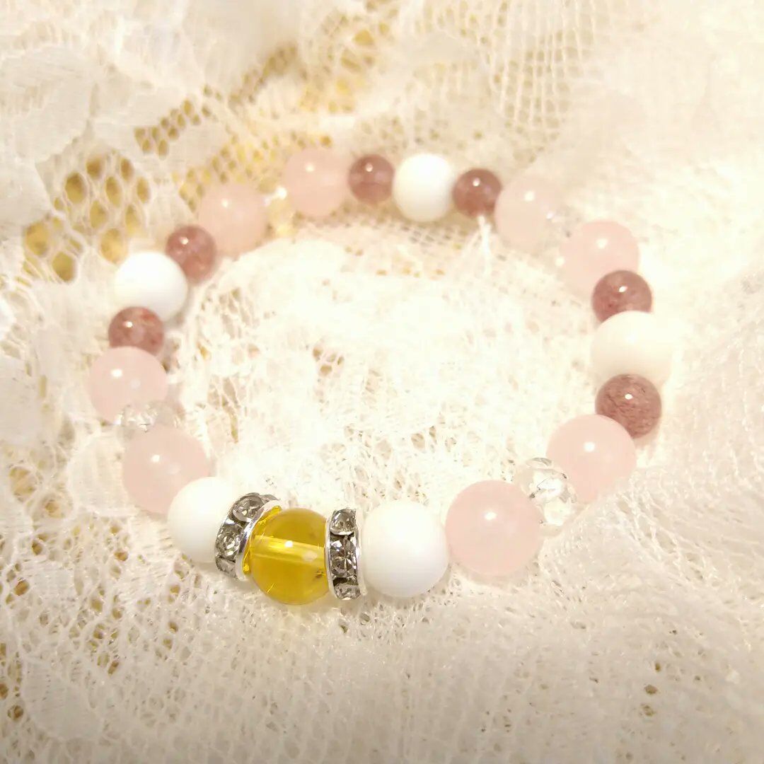 最強の縁結び】占い師のオーダーメイドブレスレット♡願いに合わせて石  