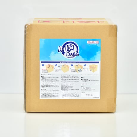 OHNIT　オゾン除菌消臭効果促進剤　剛腕アシスト20ℓボトル(約40回分の詰め替え用)