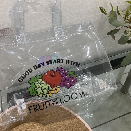 FRUIT OF THE LOOM クリアバッグ