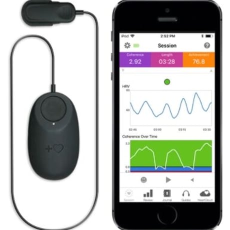 ハートマス　インナーバランス　Bluetoothセンサー（iOS/Android両対応）