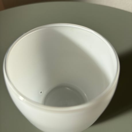 iittala white glass "Maire Gullichsen"M