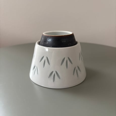 ARABIA Friedl.H.Kjellberg "Riisi/Rice" Cup ceramic foot ver.
