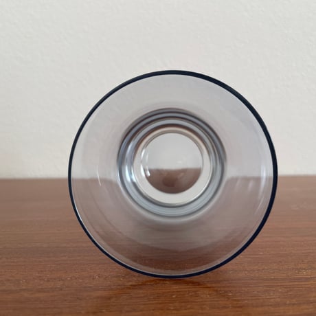 Nuutajarvi Saara Hopea Glass 1136 M ライトブルー
