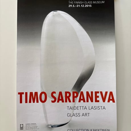 TIMO SARPANEVA Exhibition Poster 2015