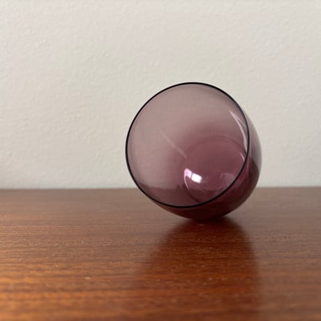 1960's iittala Erkki Vesant Drink glass 2007 パープル①