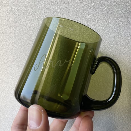 iittala Kaj Fianck "TUPA" Glass mug cup
