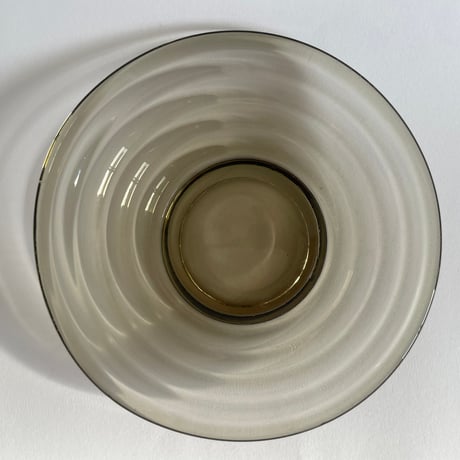 1930-40's Aino Aalto "Bolgeblick" Glass Plate smoke karhula ❹
