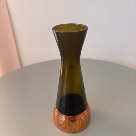Nuutajarvi Finland Kaj Franck Vase 1541 アラビア フィンランド カイ・フランク フラワーベース グリーン