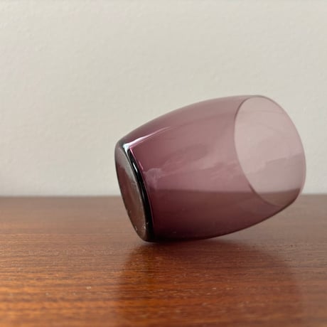 1960's iittala Erkki Vesant Drink glass 2007 パープル①