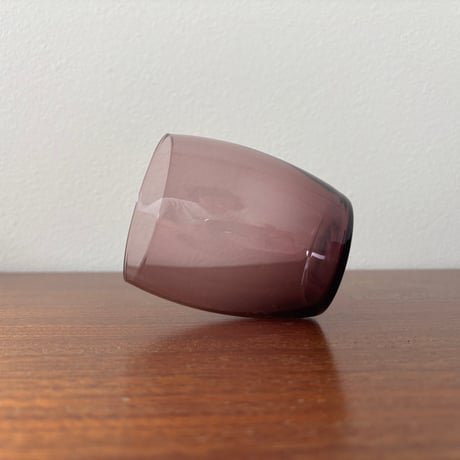 1960's iittala Erkki Vesant Drink glass 2007 パープル①