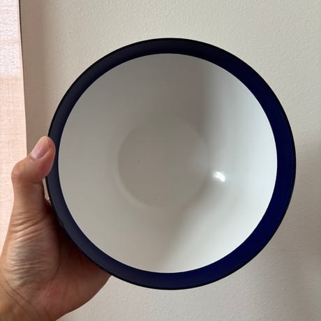 Finel/ARABIA/Wärtsilä Kaj Franck bowl two-tone Blue&White