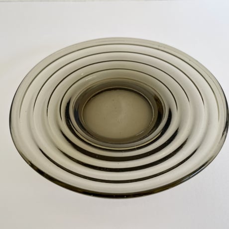 1930-40's Aino Aalto "Bolgeblick" Glass Plate smoke karhula ❶
