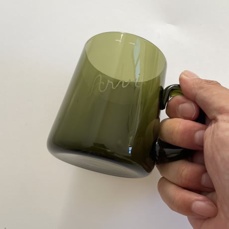 iittala Kaj Fianck "TUPA" Glass mug cup
