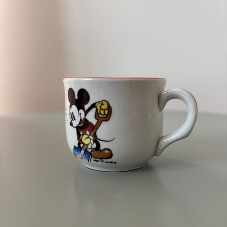 1937 Arabia Finland Disney "Micky Mouse" Cup&Saucer❷