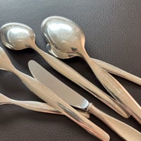 Tapio Wirkkala "Tapio" 1957 Kurtakeskus oy Silver plate タピオ  ヴィルッカラカトラリーセット❷