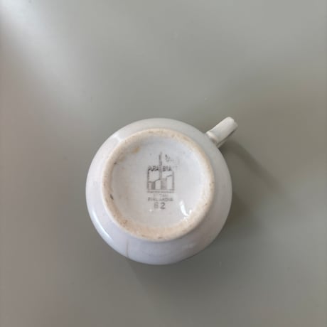 ▲1937 Arabia Finland "Snow White" Kids Cup&saucer❷