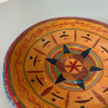1944 Finland Hand paint wood plate