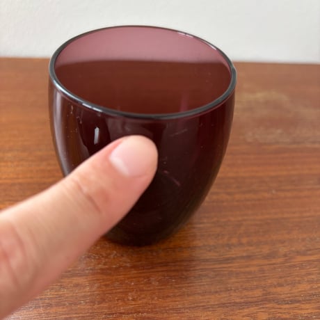 iittala Erkki Vesant Drink glass 2007 パープル②