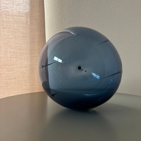 1960 Timo Sarpaneva iittala "Aurinkopallo/Sun Ball" 15cm Blue