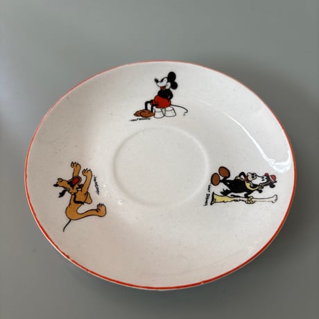1937 Arabia Finland Disney "Micky Mouse" Cup&Saucer❷
