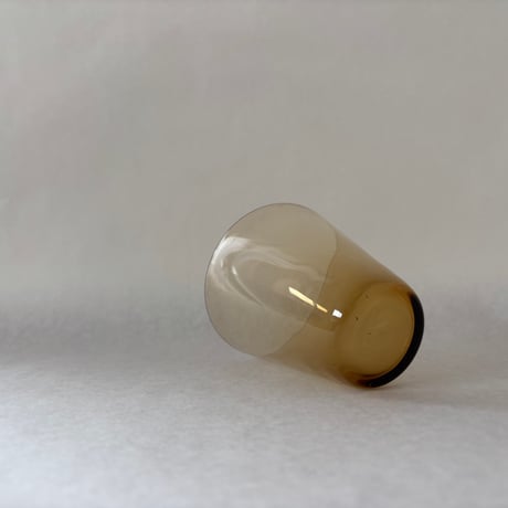 Kaj Franck Tumbler 2744 Nuutajarvi Yellow/Brown