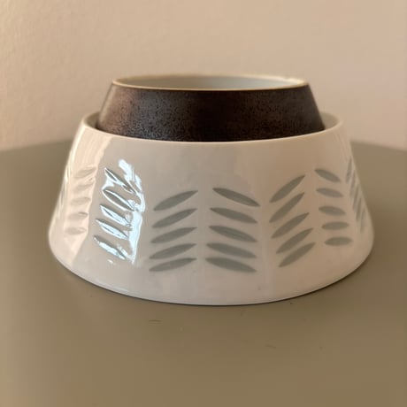 ARABIA Friedl.H.Kjellberg "Riisi/Rice" Bowl ceramic foot ver.