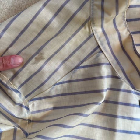 ▲VUOKKO stripe rain coat