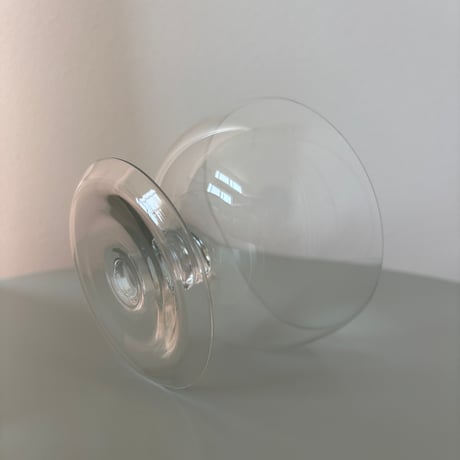 1952-1968 Saara Hopea Nuutajarvi Finland Ice cream glass bowl❶