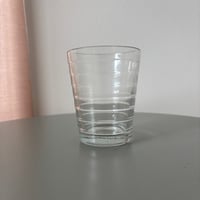 ▲Karhula iittala Aino Aalto "Bölgeblick" Drink Glass Clear ❹