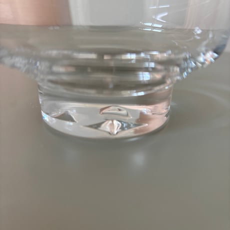iittala Tapio Wirkkala "ICE BREAKER" イッタラ タピオ  ヴィルカラ アイスブレイカー　グラスボウル❷