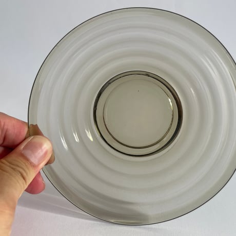 1930-40's Aino Aalto "Bolgeblick" Glass Plate smoke karhula ❹