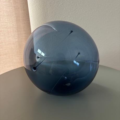 1960 Timo Sarpaneva iittala "Aurinkopallo/Sun Ball" 15cm Blue