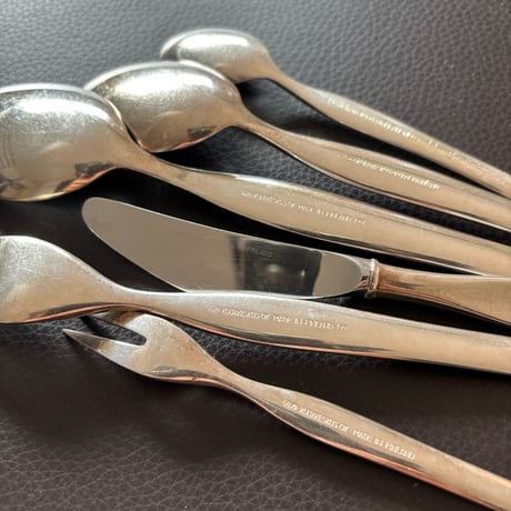 Tapio Wirkkala "Tapio" 1957 Kurtakeskus oy Silver plate タピオ  ヴィルッカラカトラリーセット❶