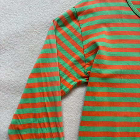 Marimekko Tasaraita Green/Orange M